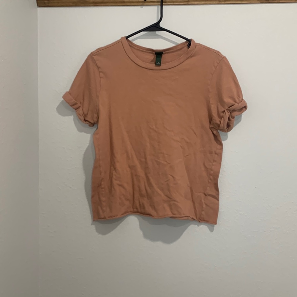 cropped tee